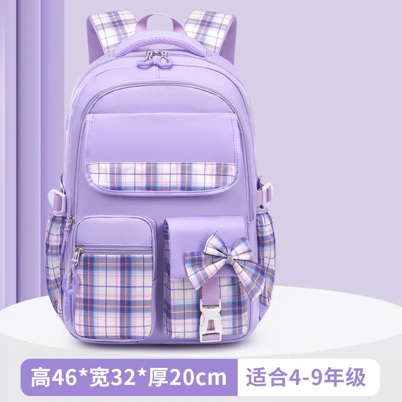 Children’s Princess School Backpack | Orthopedic Satchel for Girls, Primary School Book Bag & Knapsack