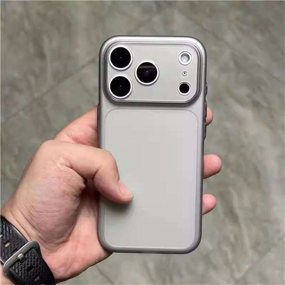 Ultra-Thin Matte iPhone Case - Translucent Soft TPU Slim Cover with Button & Camera Protection for iPhone 12–18, Air, Plus & Pro Max Models