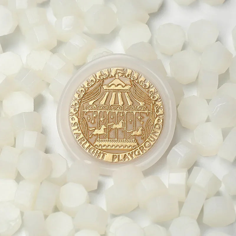 100Pc Retro Sealing Wax Beads – Seal Stamp for Wedding & Birthday Invitations, DIY Scrapbook Decoration & Crafting