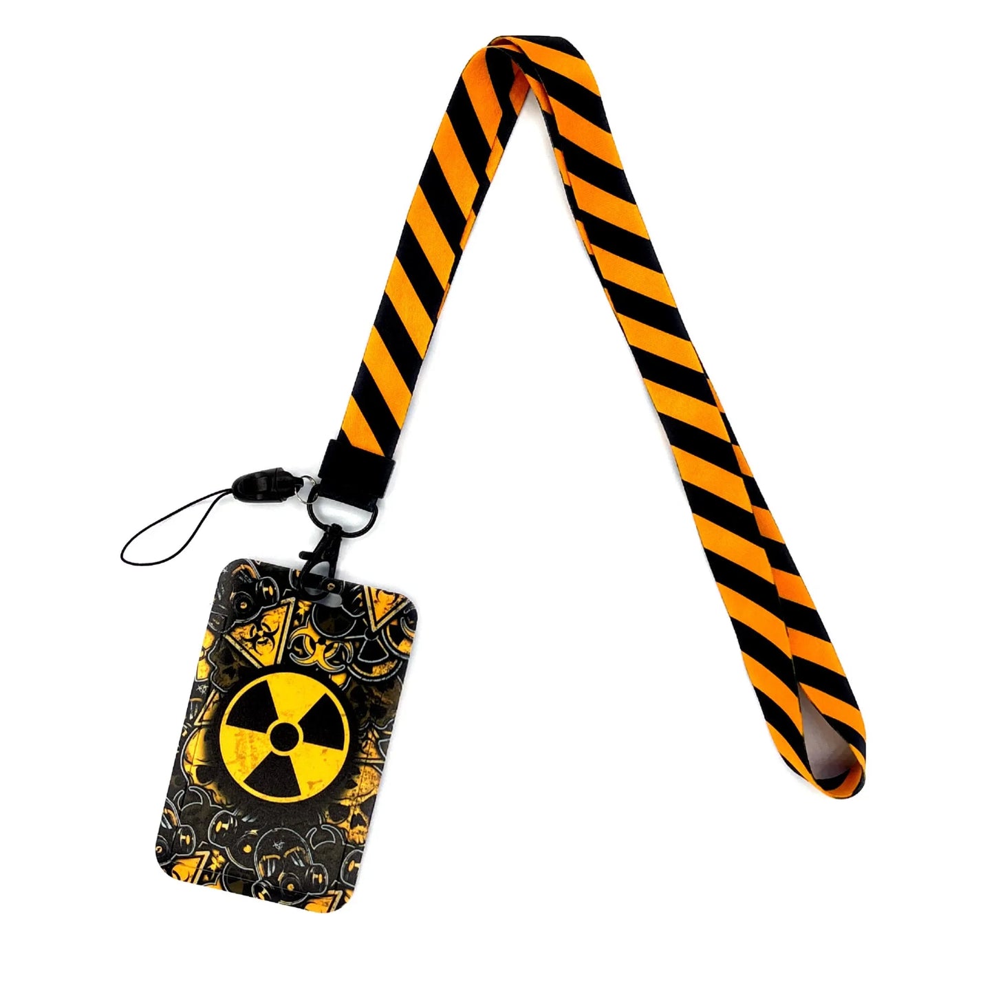 Gamer ID Card Holder Lanyard — Cool Credential Neck Strap & Badge Keychain for Men & Women