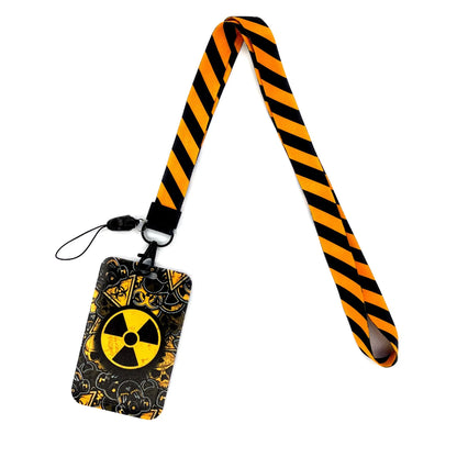 Gamer ID Card Holder Lanyard — Cool Credential Neck Strap & Badge Keychain for Men & Women