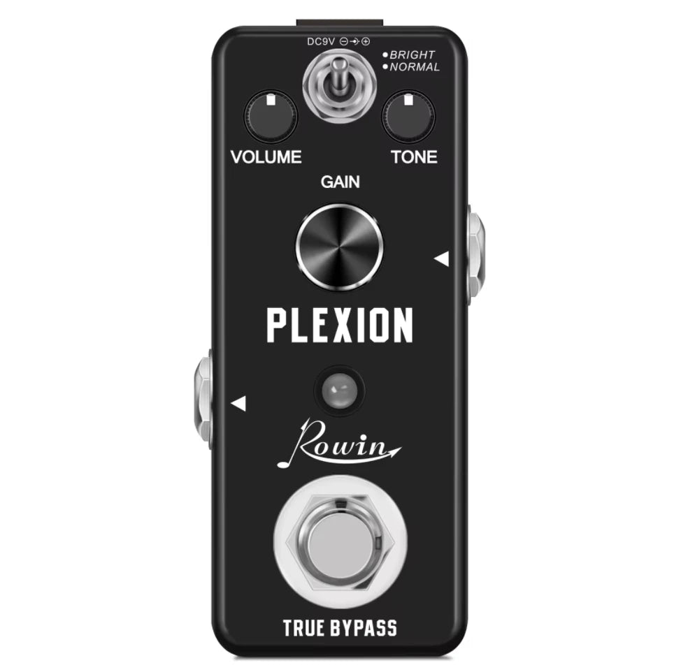 Rowin Guitar Effects Pedal – Noise Gate, Delay, Chorus, Vibrato, Phaser, Flanger, Booster, EQ, Fuzz, Metal, Distortion, and Blues Drive