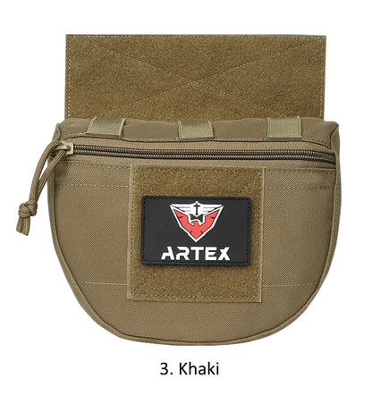 JPC/CPC Tactical Chest Pouch – Large Sub-Pouch MOLLE Expansion for Vest & Lower Belly Storage