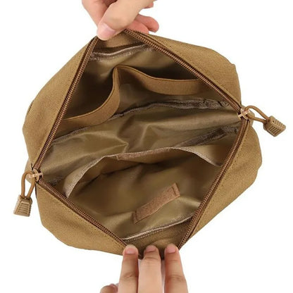 Tactical Multifunction Waist Bag – Molle Travel Pouch, EDC Phone Holder, Fanny Pack for Camping, Hiking & Hunting