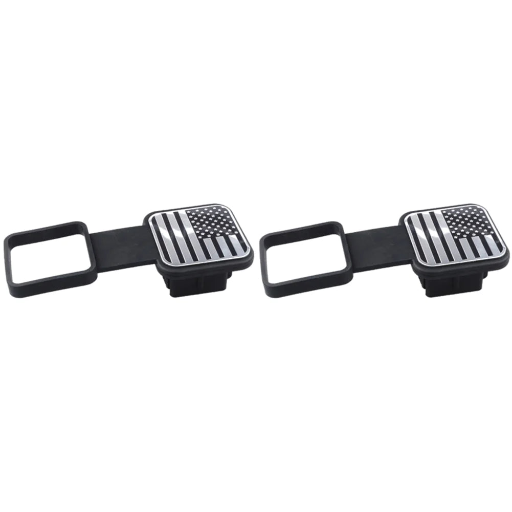 2-Inch Trailer Hitch Receiver Cover Plug – Waterproof Dustproof Tube Cap Protector for Auto Tow Hitch