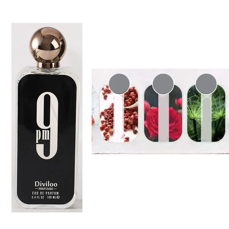 100ML Vanilla Perfume Spray AM/PM, Citrus Floral Scent for Women, Long-Lasting Body Mist Eau De Toilette Cologne