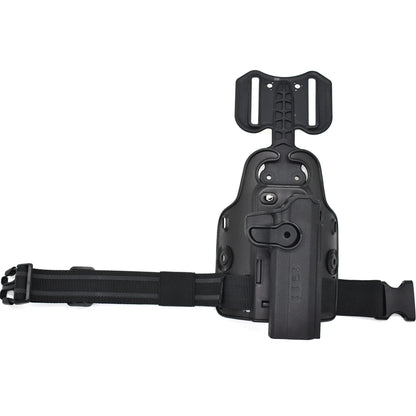Outdoor Tactical Thigh Drop Leg Holster - Compatible with Glock 17, Beretta M9, Colt 1911, PX4 Storm for Hunting