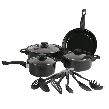 13-Piece Non-Stick Pots & Pans Set – Complete Kitchen Cookware, Perfect Gift for Family & Friends