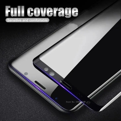 2PCS Curved Tempered Glass Screen Protector - Compatible with Samsung Galaxy S8–S24 Ultra & Note Series