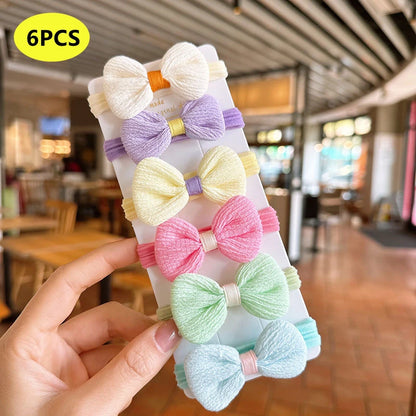 20PCS/10PCS Elastic Hair Bands with Flower Style – Girls’ Hair Accessories for Birthday Party Headwear