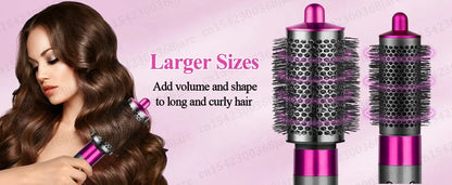 Hair Styler Nozzle for Dyson Airwrap HS01/HS05 – Multi Hair Curler & Smoothing Brush Accessory
