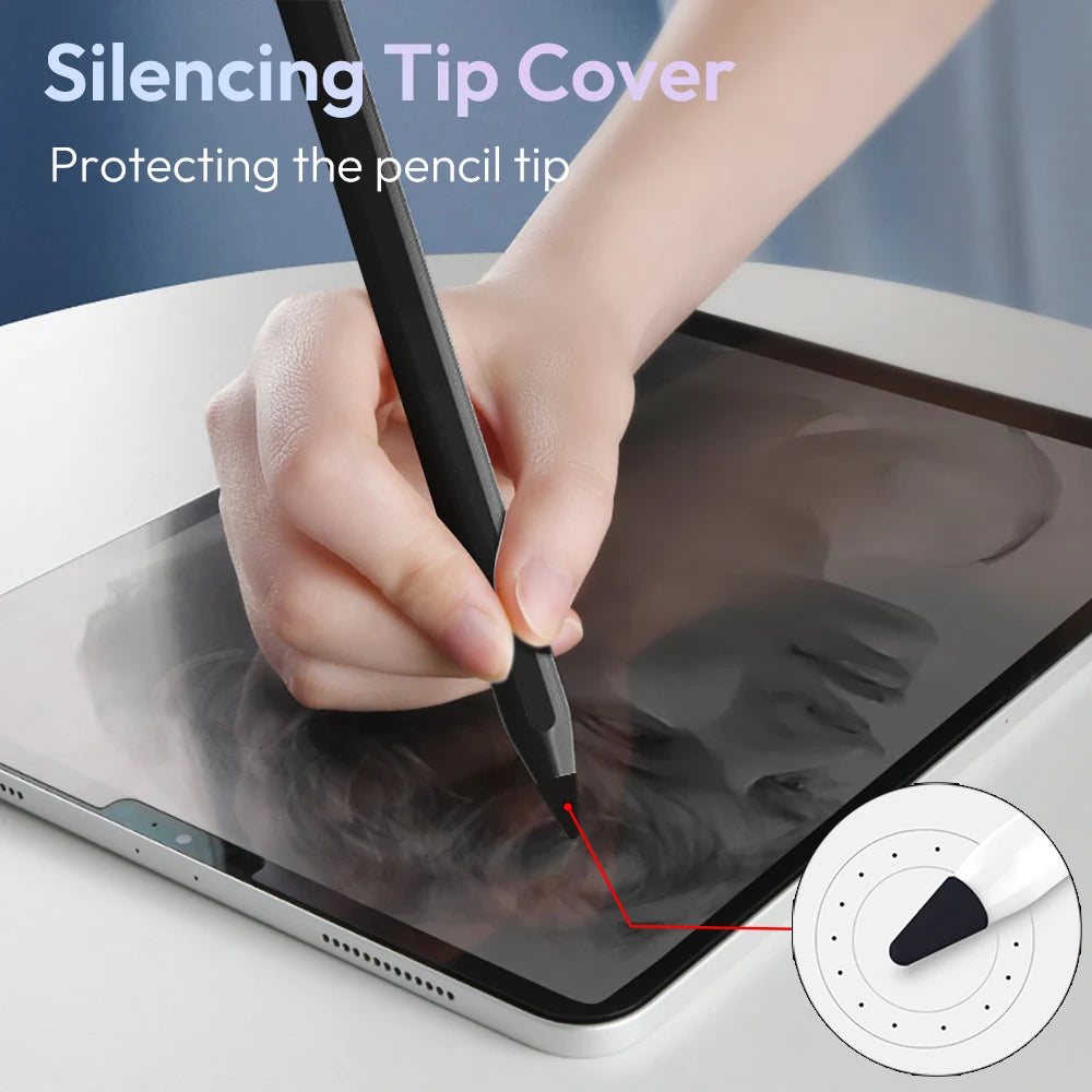 Replacement Tips for Apple Pencil 1st/2nd Gen – Upgraded Durable Nibs for iPad Pro Pencil