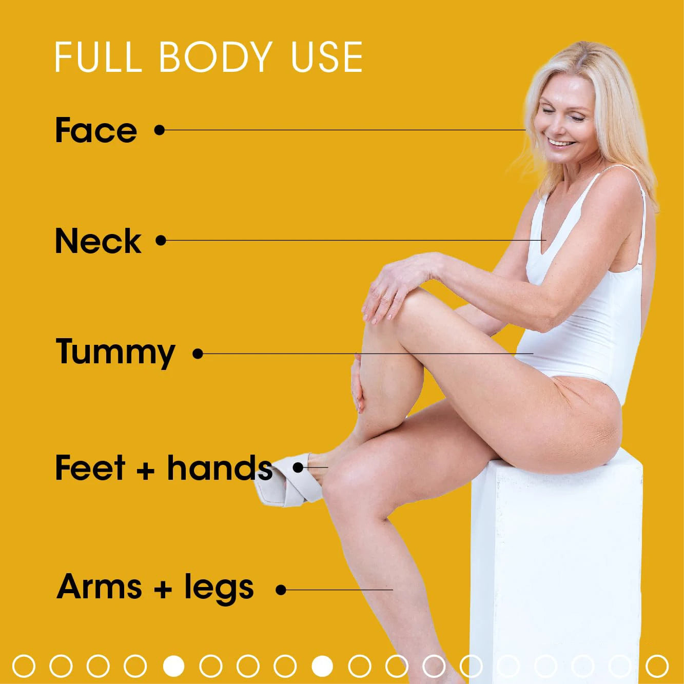 500ml Whitening Body Lotion with Alpha Hydroxy Acids, Vitamin C & E – Fast Moisturizing & Lightening Cream for Skin Brightening