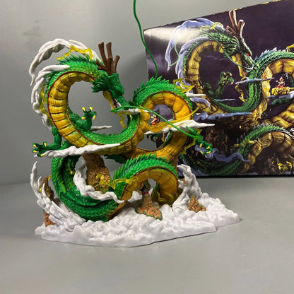 2026 Shenron Dragon Ball Figure - 24cm Goku & Shenron PVC Anime Collectible Statue Toy Gift