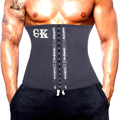 Men’s Waist Trainer Sports Belt — Weight Loss Waist Cincher Trimmer Girdle Corset Body Shaper Wrap