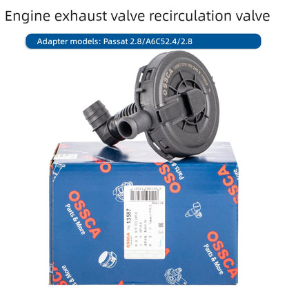 Exhaust Valve for Audi A6 C5 A6L & Passat B5 – 3.0 V6 Engine, Recycling Valve for 2.4/2.8L
