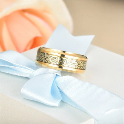 Couple Heart Rings Set - Trendy Stainless Steel Love Rings with Zircon Rhinestone Design for Women & Men Gift