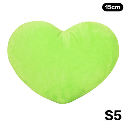 Cute Heart-Shaped Plush Pillow – Soft Sleeping Cushion for Living Room Decor, Valentine’s Day Gifts, Comfortable Sofa Pillow (15/20/30cm)