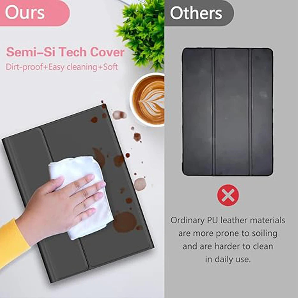 Lenovo Tab M11 11" Case with Bluetooth Keyboard – Smart Stand Cover for Xiaoxin Pad 2024/2025
