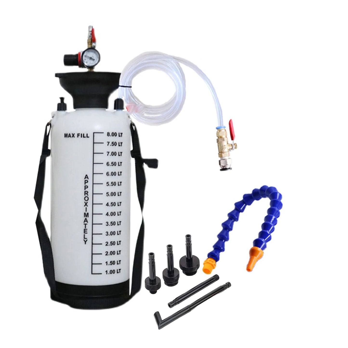 5L/8L ATF Refill Dispenser | Pneumatic Fluid Extractor & Gearbox Oil Transfer Pump for Automotive Use