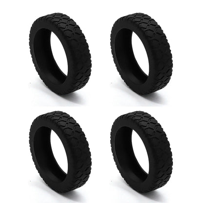 Silicone Luggage Wheel Protectors — Wear-Resistant Covers for Spinner Suitcase Wheels