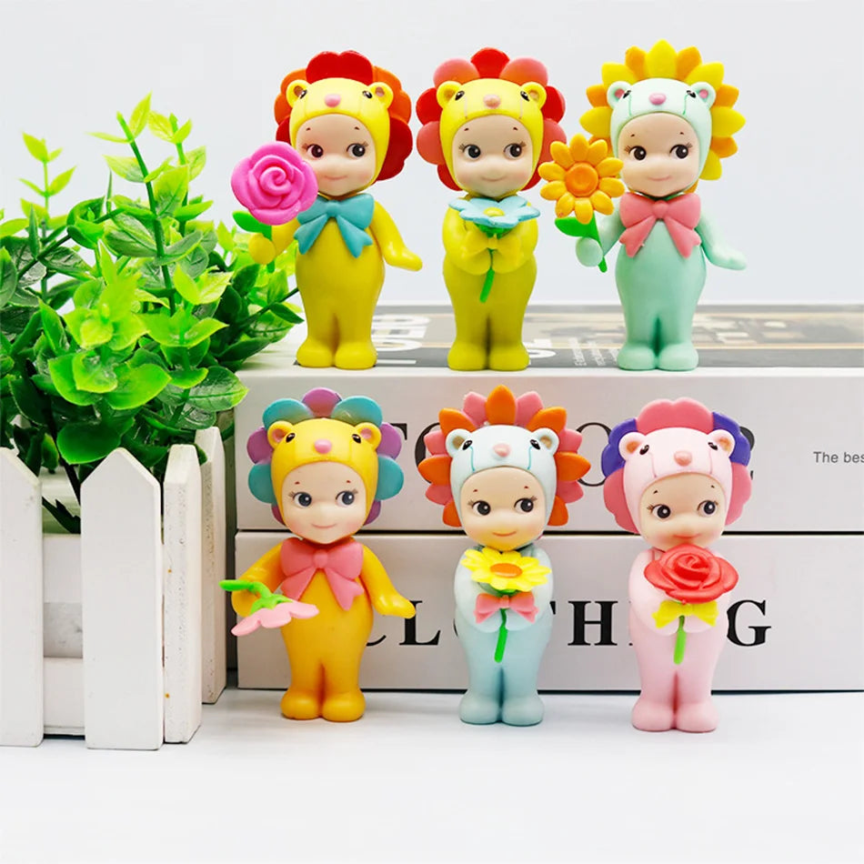 Sonny Angel Flower Series Blind Box — Anime Angel Figurine Collectible Toy & Gift