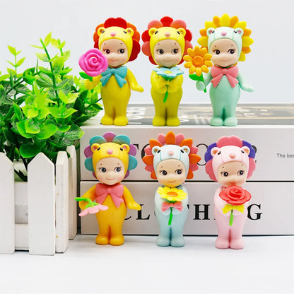 Sonny Angel Flower Series Blind Box — Anime Angel Figurine Collectible Toy & Gift