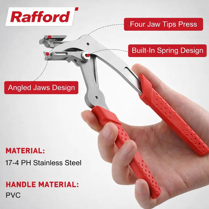 Rafford Car Clip Removal Pliers - Damage-Free Auto Trim Fastener & Rivet Puller Tool