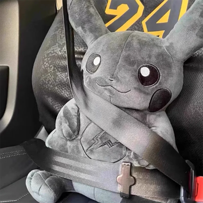 30cm Dark Pikachu Plush — Pokémon X Fragment Anime Kawaii Pop Doll, Pillow & Birthday Gift