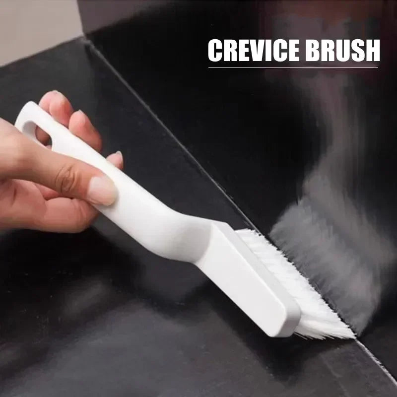 Multipurpose Gap Cleaning Brush - Tile Grout, Window Tracks, Car Interiors, Bathroom, and Kitchen Cleaning Tool
