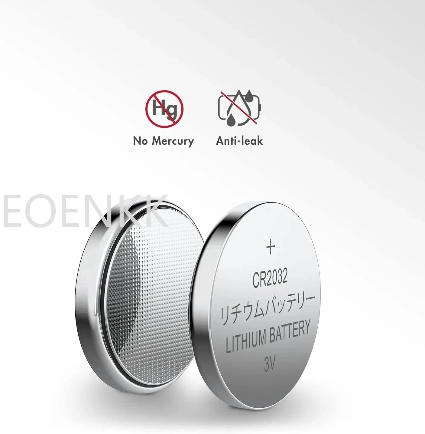 10PCS CR2032 Lithium Batteries – High-Capacity Button Cells for AirTag, Key FOBs, Watches, Calculators & More