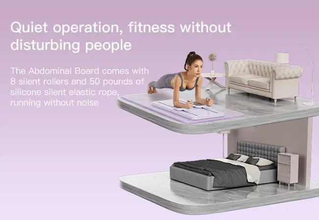 Umay Multifunctional Ab Exercise Board – Home Pilates Reformer for Core & Abdominal Strength Training
