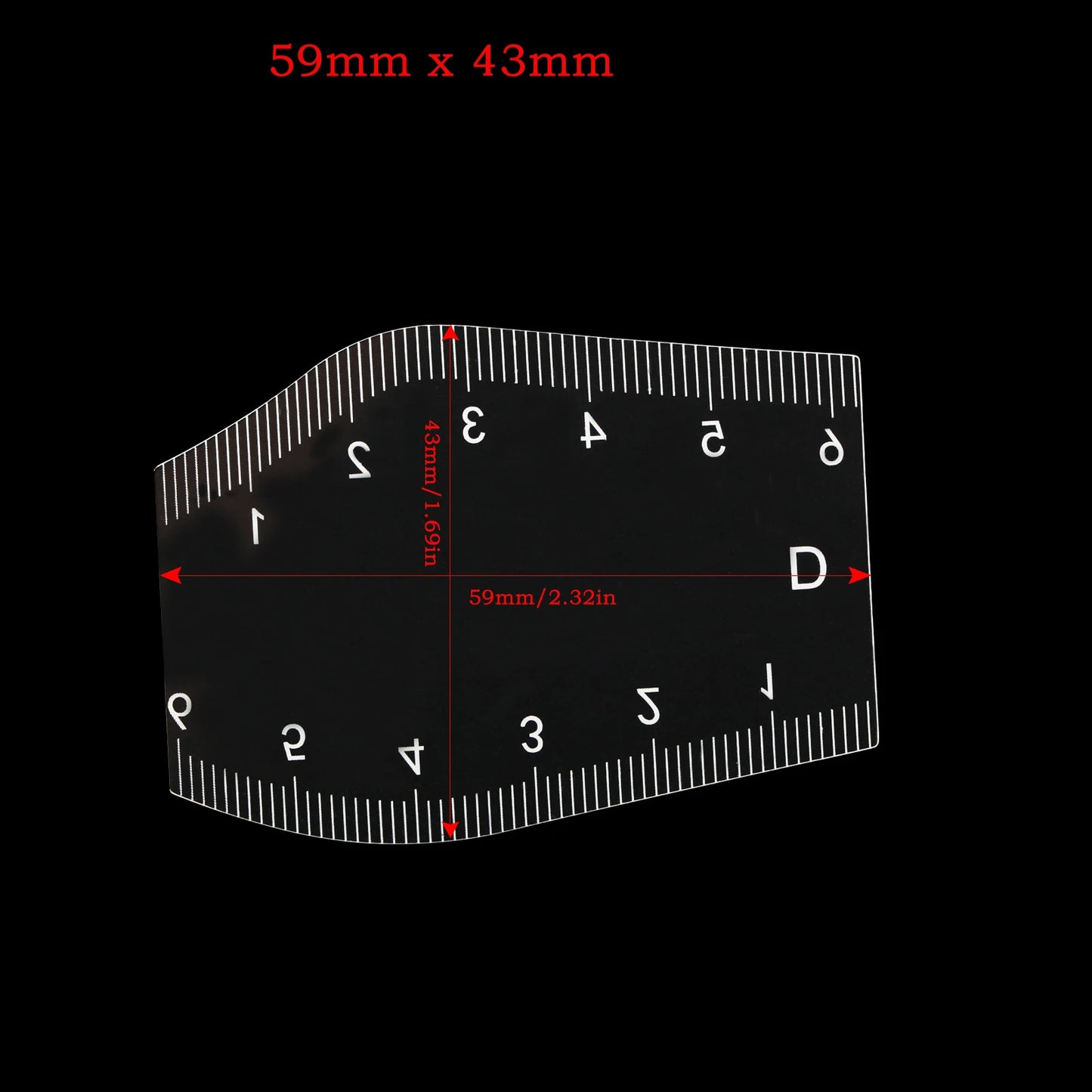 5-Type Eyebrow Shaping Stencil Kit — Multi-Style Template Ruler for Professional Brow Sculpting & Microblading