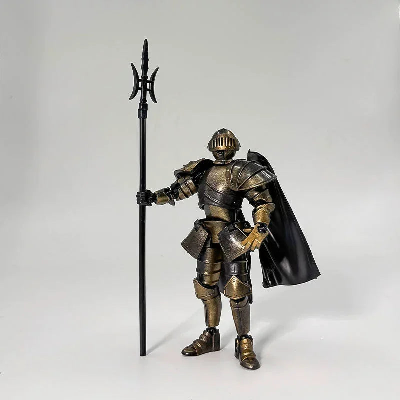 3D Printed Multi-Joint Action Figures – Medieval Knight Series, Creative Stress-Relief Toy, Handmade Gift for Kids