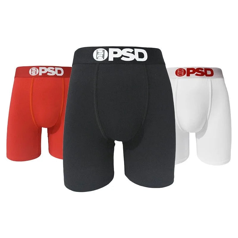 Men’s Breathable Boxer Briefs - Comfortable Plus Size Underwear Trunks S–2XL