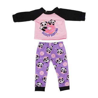 Doll Clothes Multi-Style Daily Set – Pajamas & Home Wear for 43cm Born Baby Dolls & 18-Inch American Dolls, Our Generation Toy Gift