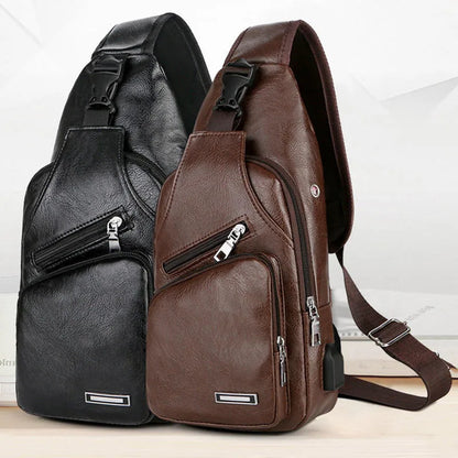 Waterproof Summer Crossbody Chest Bag for Couples – Unisex Small & Breathable Backpack