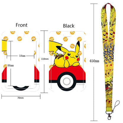 Neck Strap Lanyard for Keys and ID Cards – Badge Holder, Keychain, Key Rings, Fashion Accessory Gift