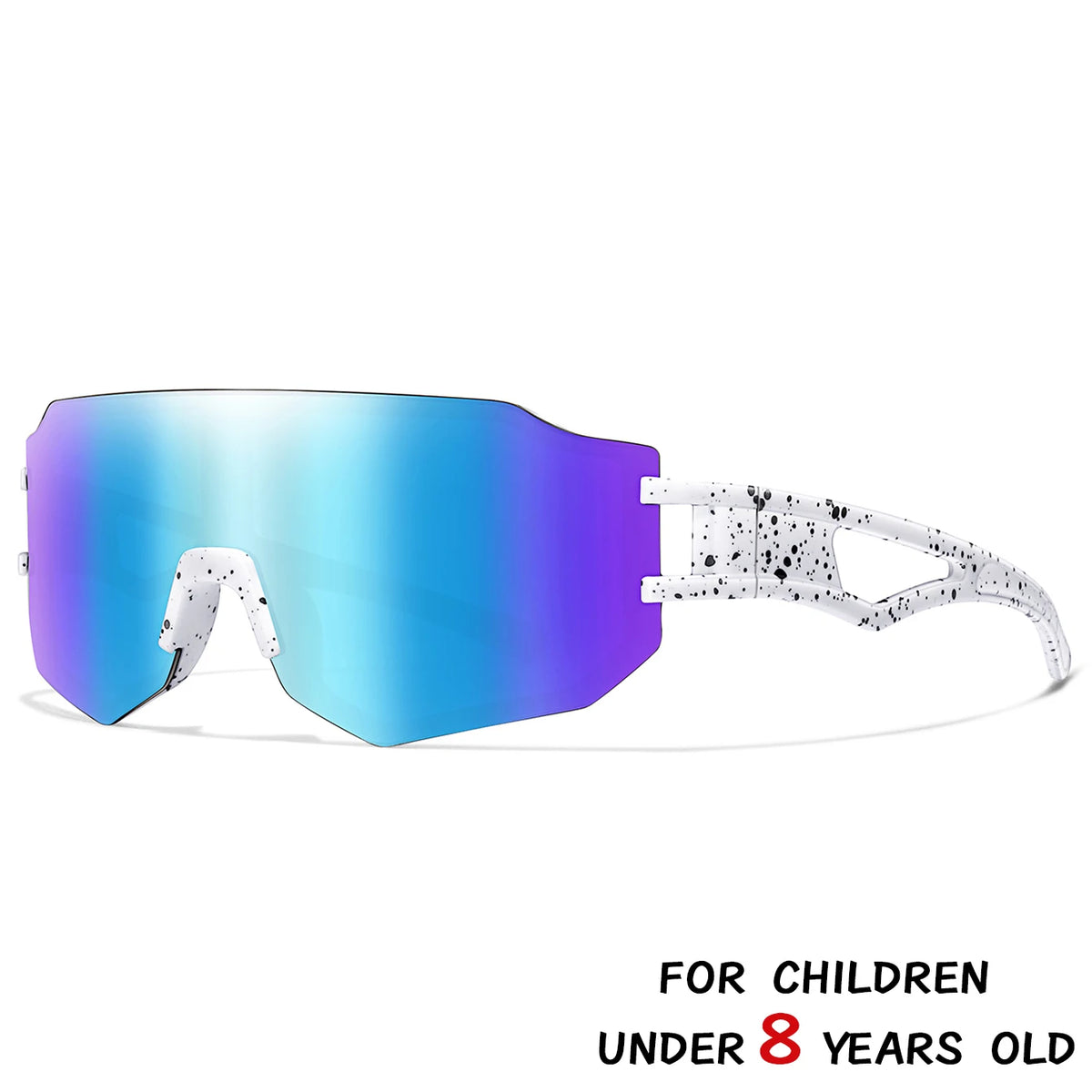 Kids UV400 Sports Sunglasses - Cycling, Camping, Fishing and Outdoor Eyewear for Boys and Girls Ages 3–8