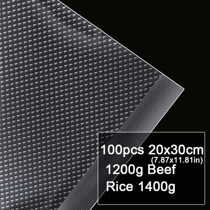 Kitchen Food Vacuum Sealer Bags - Fresh Food Storage & Long-Lasting Preservation