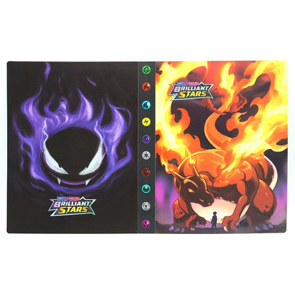 Charizard 240Pcs Card Album – Anime Card Binder for Mewtwo, Charizard & Collections, Protector Folder Gift