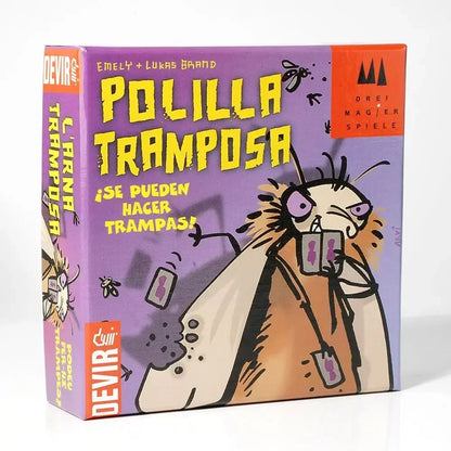 Mogel Motte Polilla Tramposa Card Game - Devir Game Moth Cheating, Royal Xiaoqiang Edition