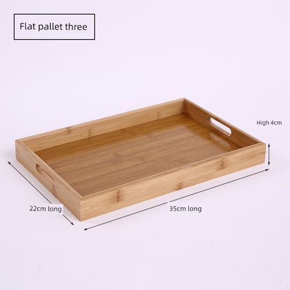 Rectangular Bamboo Tray – Household, Restaurant & Hotel Satchel Serving Tray