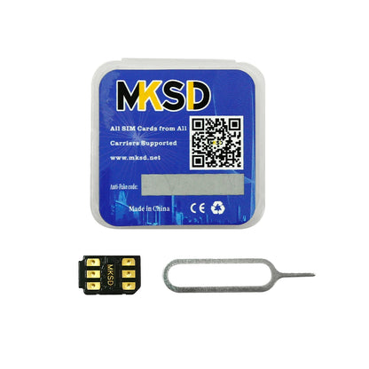 MKSD Ultra V5.5 Unlocking Card Stickers – Compatible with iPhone 6-13 Series (Black & Blue Options)