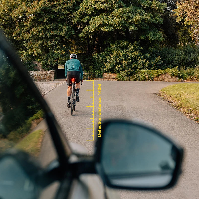 Magicshine Smart Bike Radar Tail Light – Rear View Cycling Taillight Compatible with GPS Bike Computers & Smartwatches