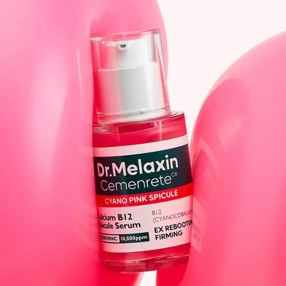Dr.Melaxin Calcium B12 Pink Spicule Serum Cream – Dark Spot Lightening, Pore Minimizing, Wrinkle Reduction & Skin Elasticity Care