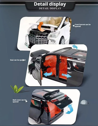 Children’s Inertia Pull-Back Car Toy – Light & Sound Simulation Commercial Model, Perfect Holiday Gift for Boys