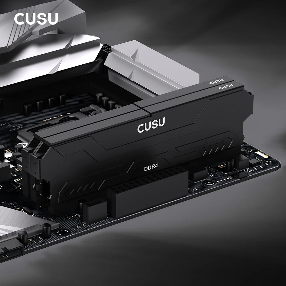 CUSU DDR4 RAM 8GB 16GB 3200MHz 3600MHz Desktop Memory 288-Pin UDIMM XMP 2.0 Heatsink for Motherboard