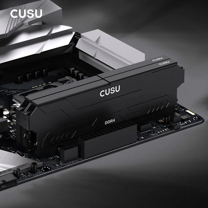 CUSU DDR4 RAM 8GB 16GB 3200MHz 3600MHz Desktop Memory 288-Pin UDIMM XMP 2.0 Heatsink for Motherboard