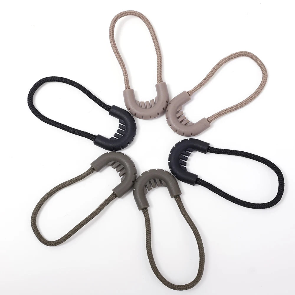 Replacement Zipper Puller — Bag, Suitcase, Backpack & Tent Zip Slider Clips and Accessories